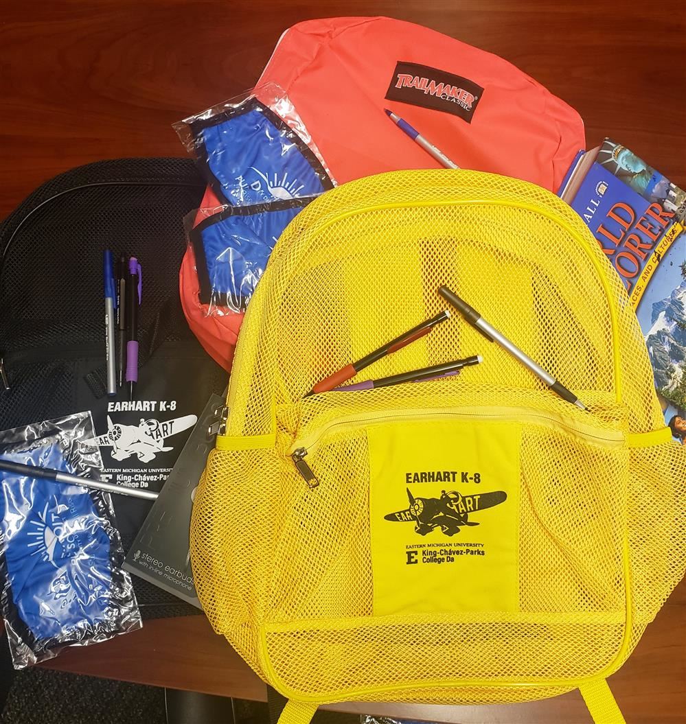  earhart school materials